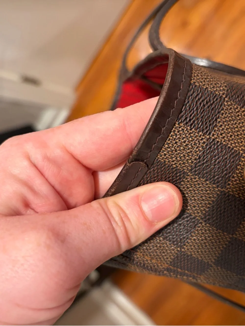 Louis Vuitton Neverfull MM Damier Ebene - Picture 5 of 8